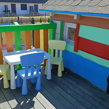 Comfortable Homes, Garden, Playground Prázdninový dům Sarbinowo